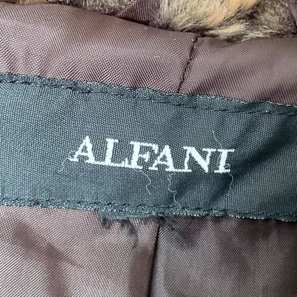 Women Alfani Fake Fur Jacket XL - Picture 2 of 2